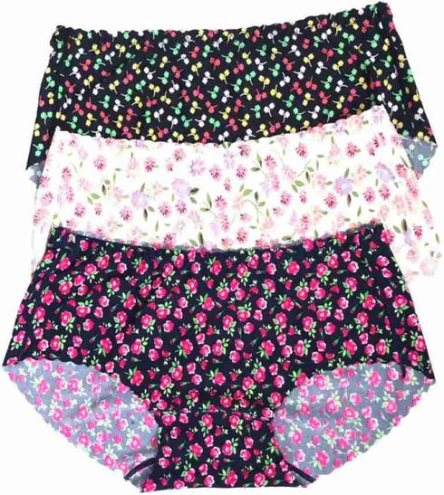 Floral Printed Seamless Panty
